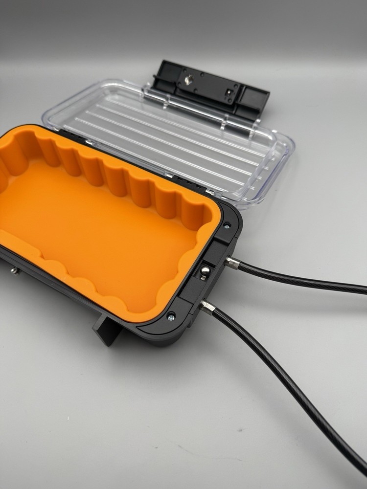 Portable Lock Box Combination Security Case LockBox with Code Waterproof