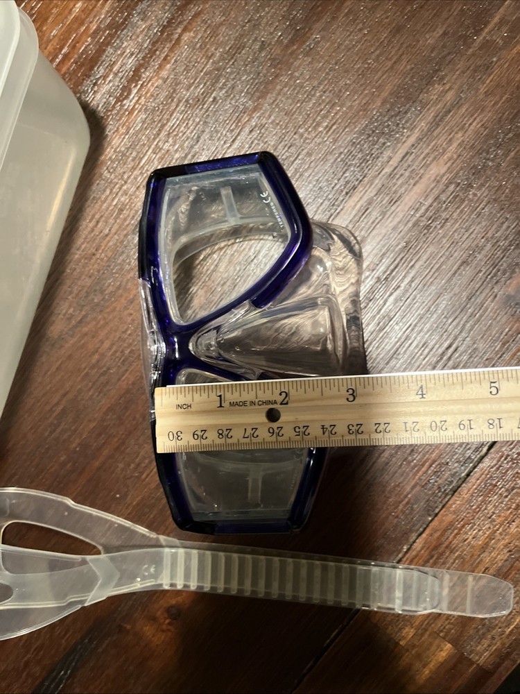 Tilos Scuba Mask - Good Condition - Blue - Tempered