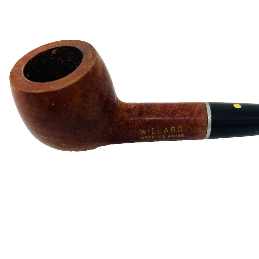 Willard Imported Briar Smoking Estate Pipe 5.25" Long