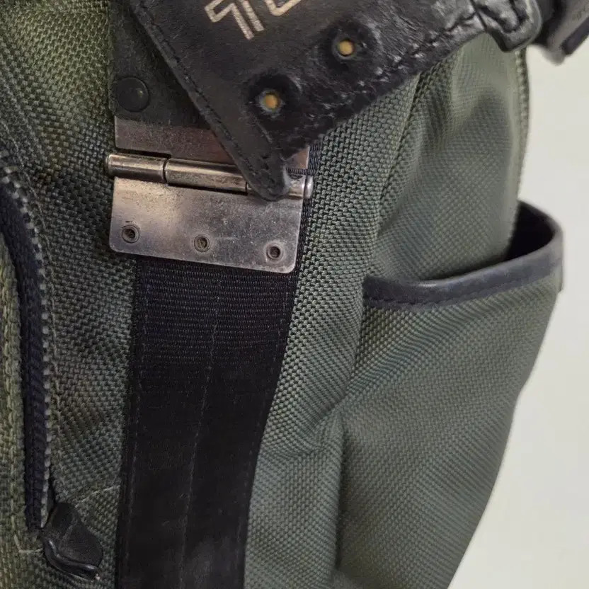 TUMI Alpha Bravo Rezon Olive Backpack Good Condition