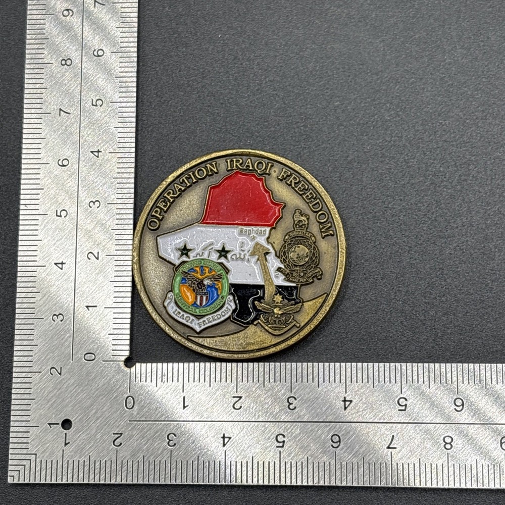 Operation Iraqi Freedom Central Command Challenge Coin