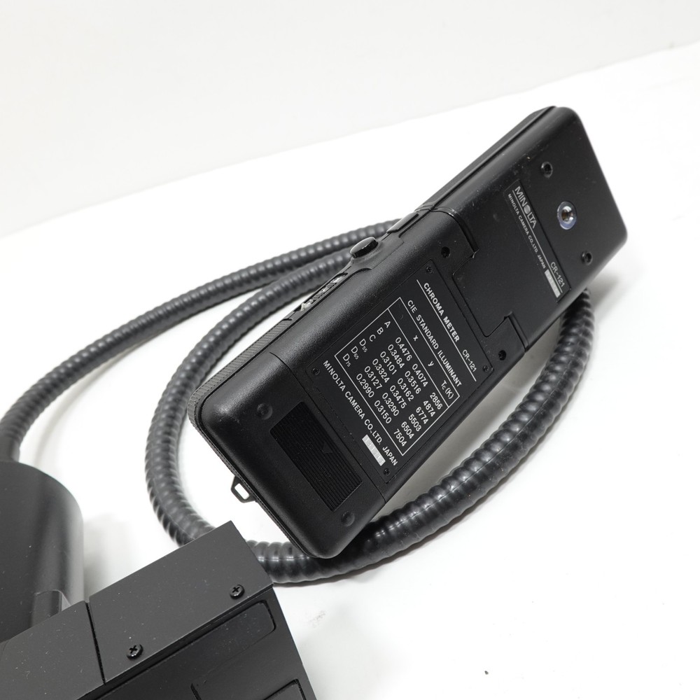 Minolta CR-121 Chroma Meter Color Analyzer w/ Remote Sensor Probe – Untested
