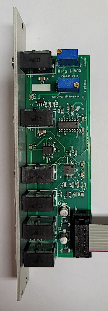 Ring Modulator with VCA from Circuit Slices: NEW
