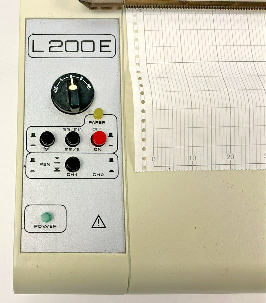 Linseis L200e Flat Bed Chart Recorder Single Channel Analog