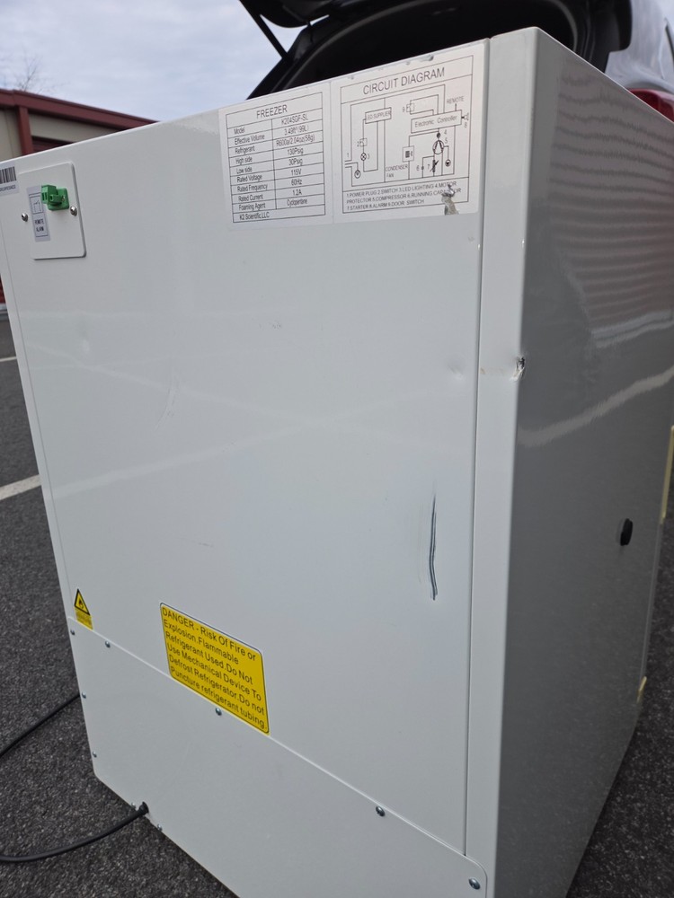 K2 Scientific Model K204SDF Laboratory Freezer