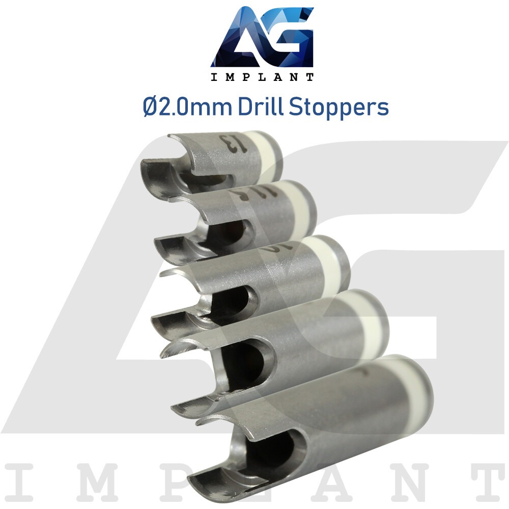 10 Drill Stoppers Ø2.0mm External Irrigation Sur gical Tools Dental