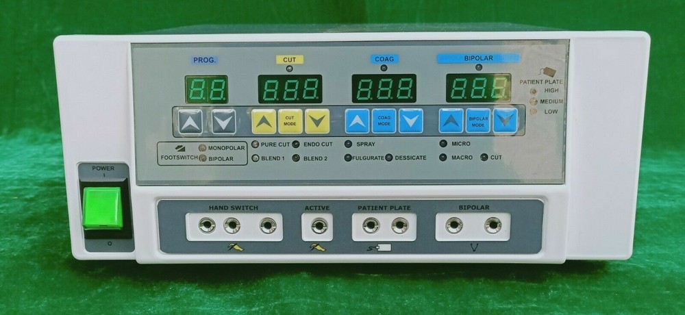 Electro Surgical Generator 400 Pro Micro Controller Model W/ Standard Accessorie