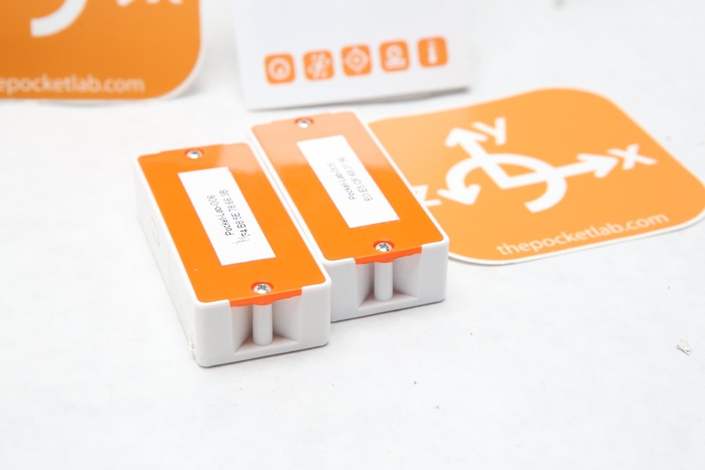 Lot 2x Pocketlab Wireless Sensor Smart Science Project Data Kickstarter C32