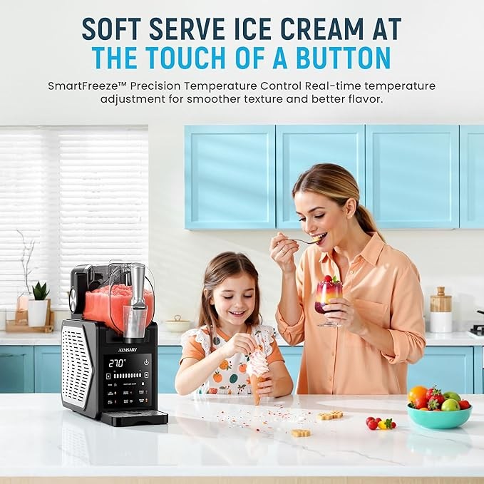 Frozen Drink Maker Slush Machine 85oz LED Control Panel