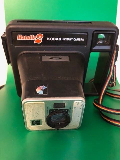 Vintage Kodak Handle 2 Instant Camera UNTESTED