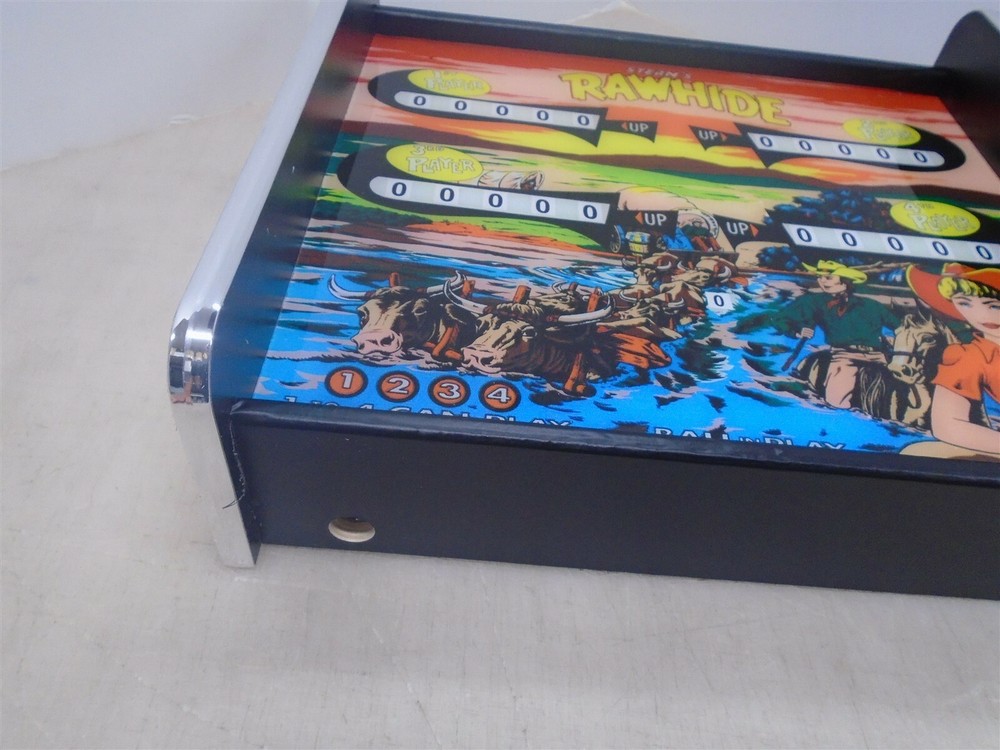 Stern Rawhide Pinball Head LED Display light box
