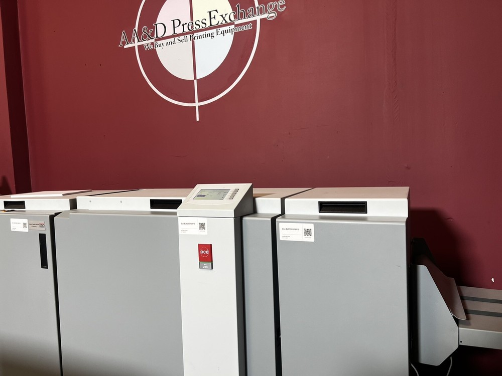 Low meter 57k Oce BLM 200 bookletmaker !Video!
