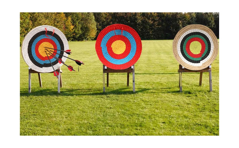 Archery Targets Straw Solid Hand-Made Archery Target for Recurve Bow Compound...
