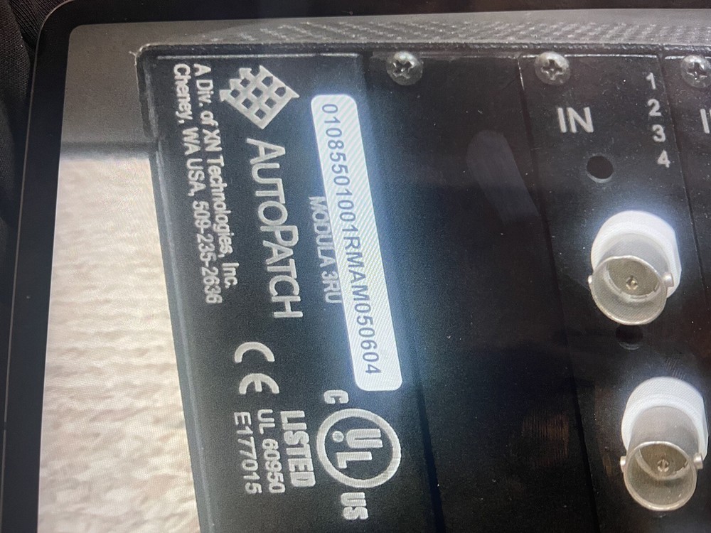AutoPatch 3RU Modula Series Matrix Switcher