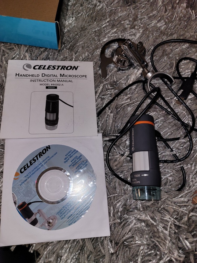 CELESTRON Handheld Digital Microscope Model No.44302-A