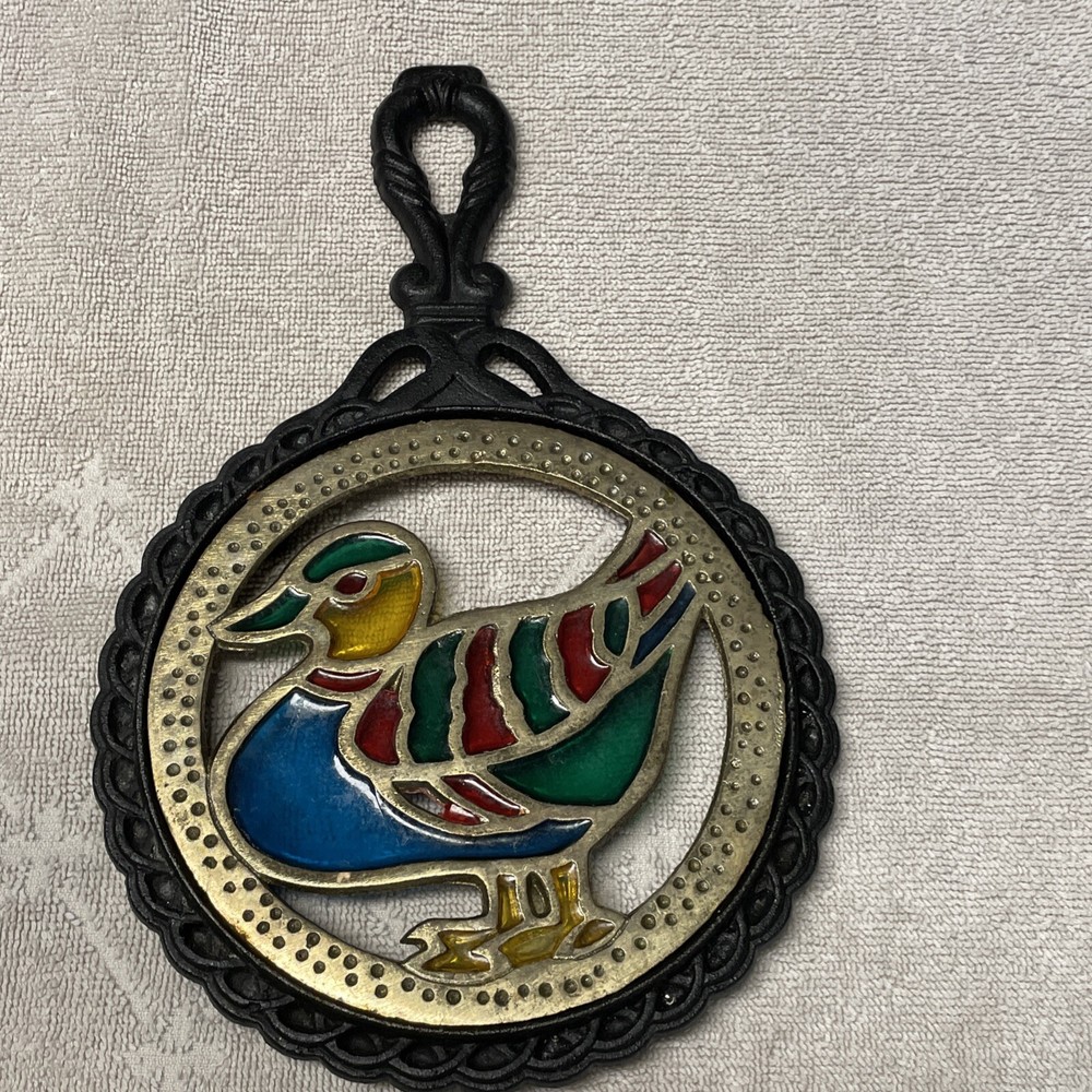 Cast Iron Trivet Duck Hot Plate