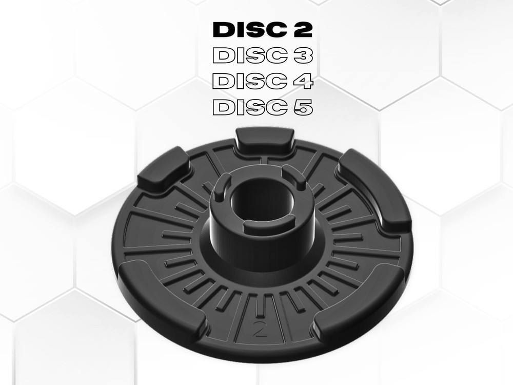 Nautilus Bowflex 552 Series 1 Disc 2 Replacement Bowflex Series 1 Discs 2