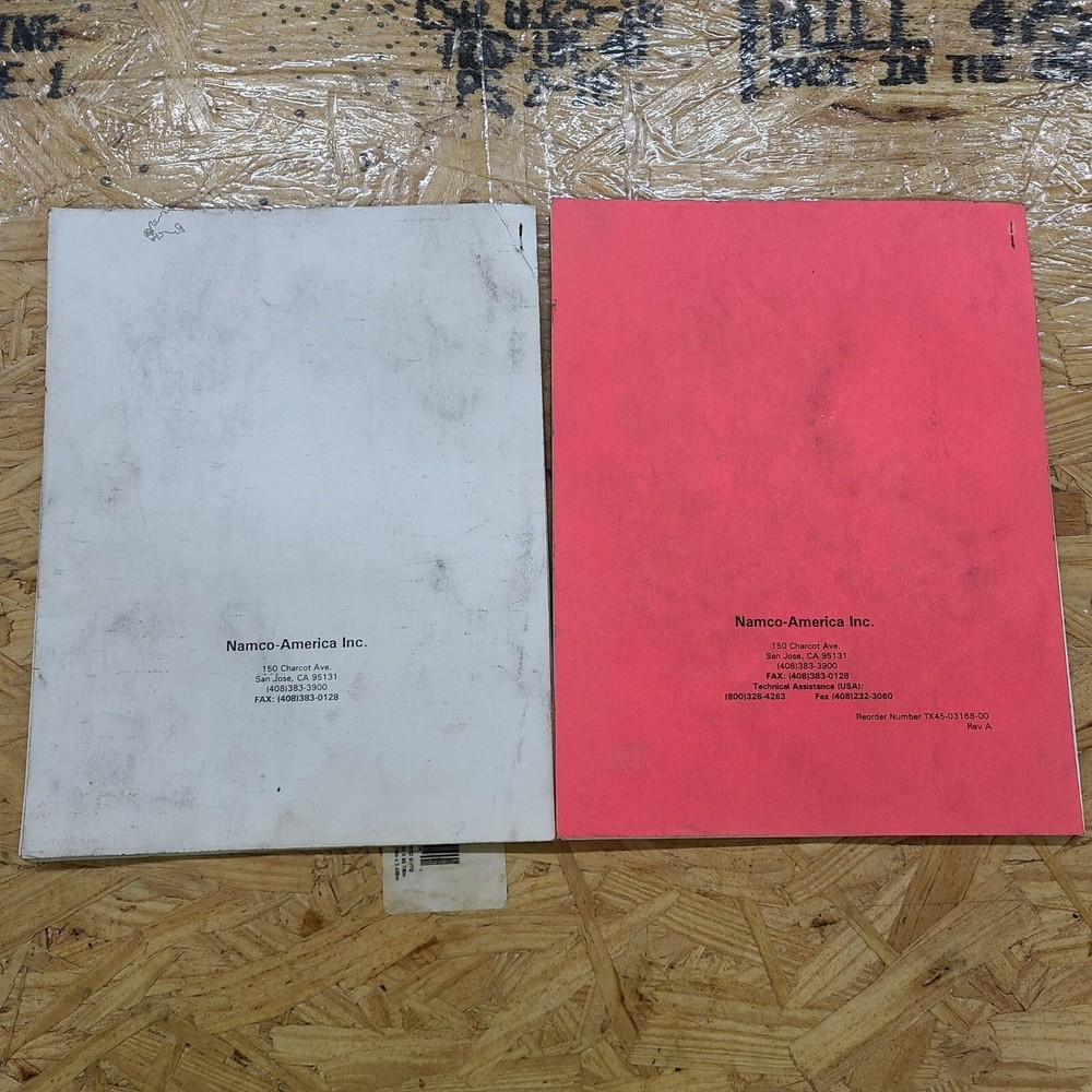 TEKKEN arcade owner's manual