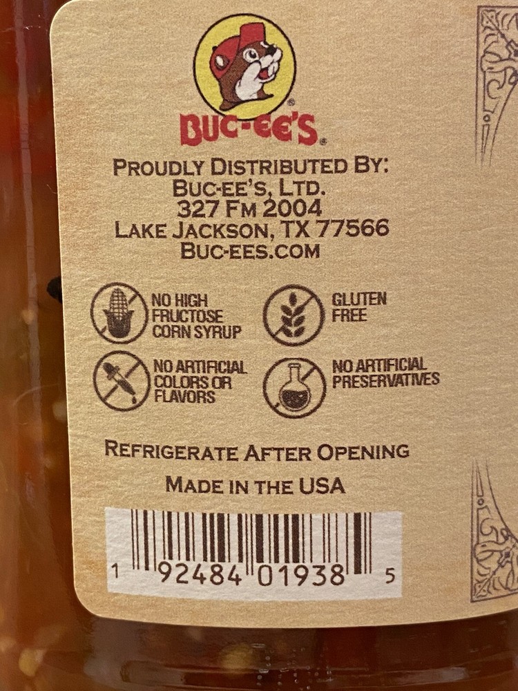 Bucees 5 Fire Roasted Pepper Salsa 14oz