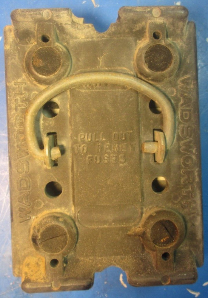 Wadsworth 60 Amp 240 Volt Fuse Panel Pull Out