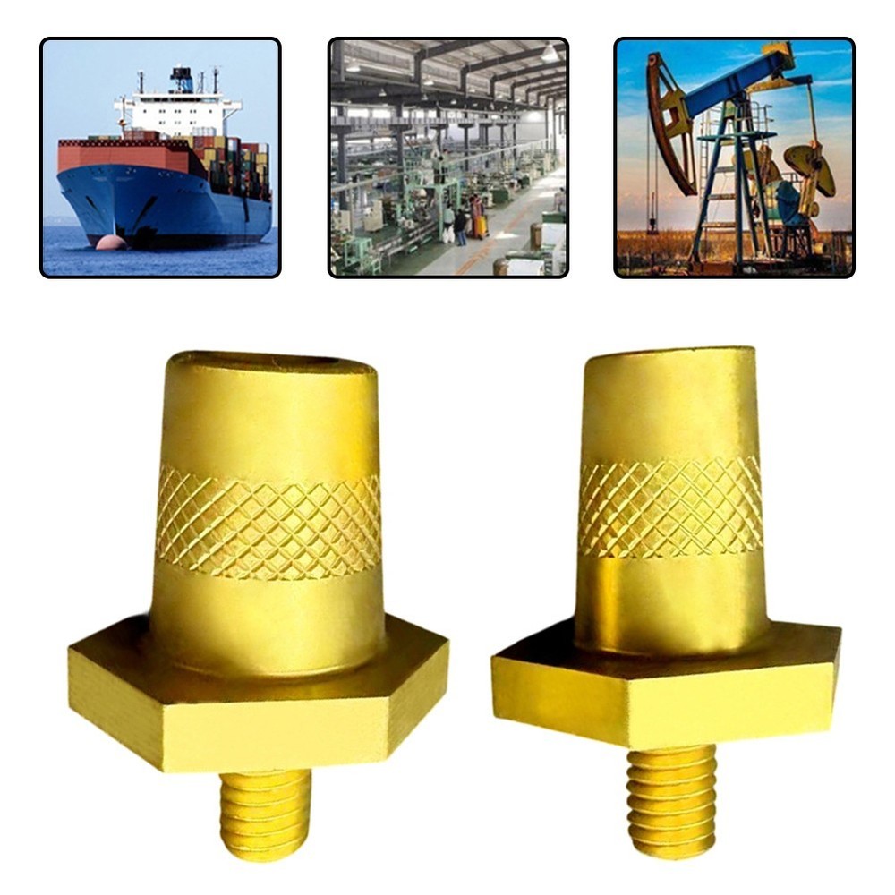 Conical Style Brass Battery Terminals for Vehicle Power System Upgrades