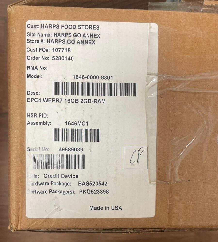 New NCR Electronic Payment Controller 1646-0000-8801