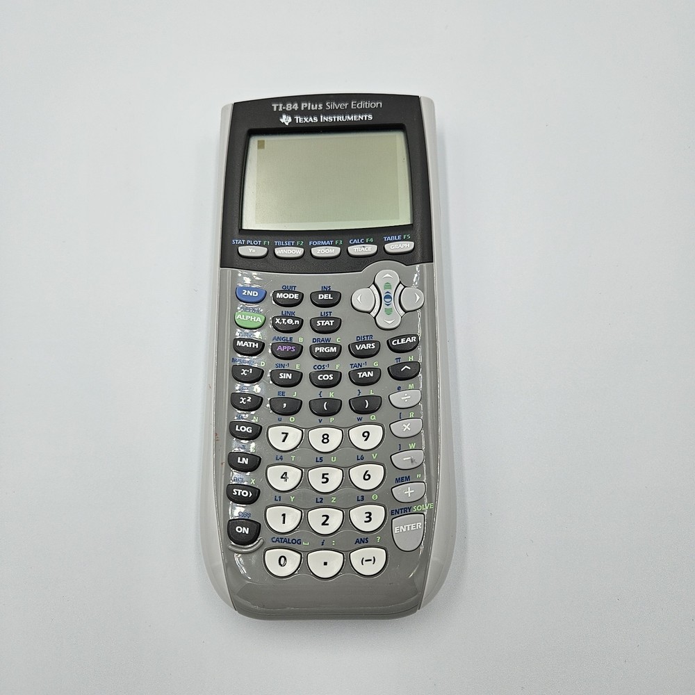 Texas Instruments TI-84 Plus Graphing Calculator Silver Edition