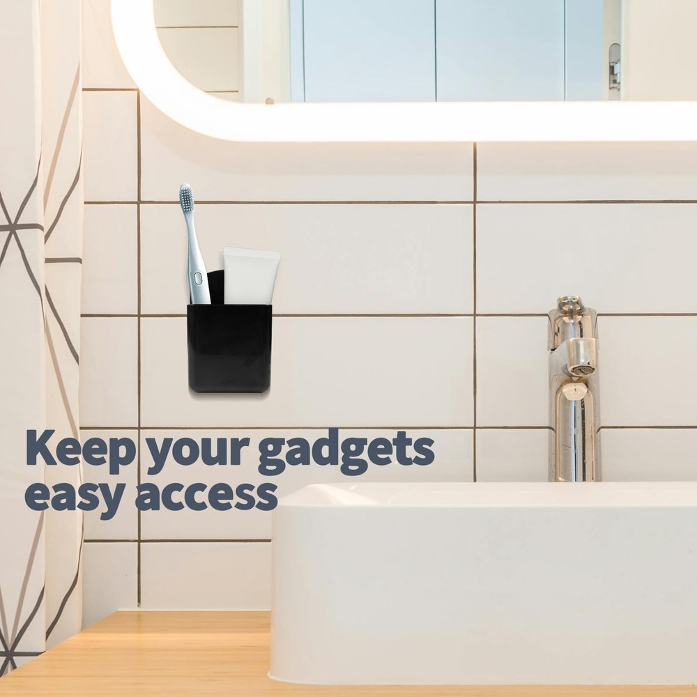 2 PCS Remote Control Holders Wall Mount, Self Adhesive Remote Control Holder