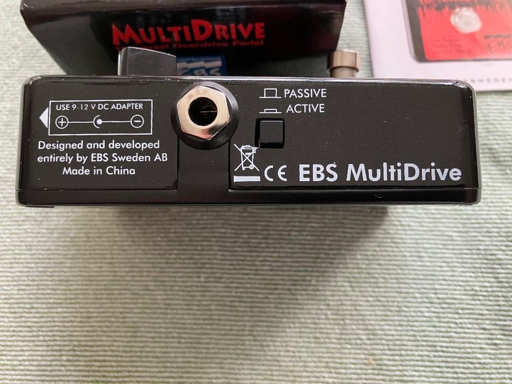 EBS Multi Drive - Studio Edition Used Overdrive