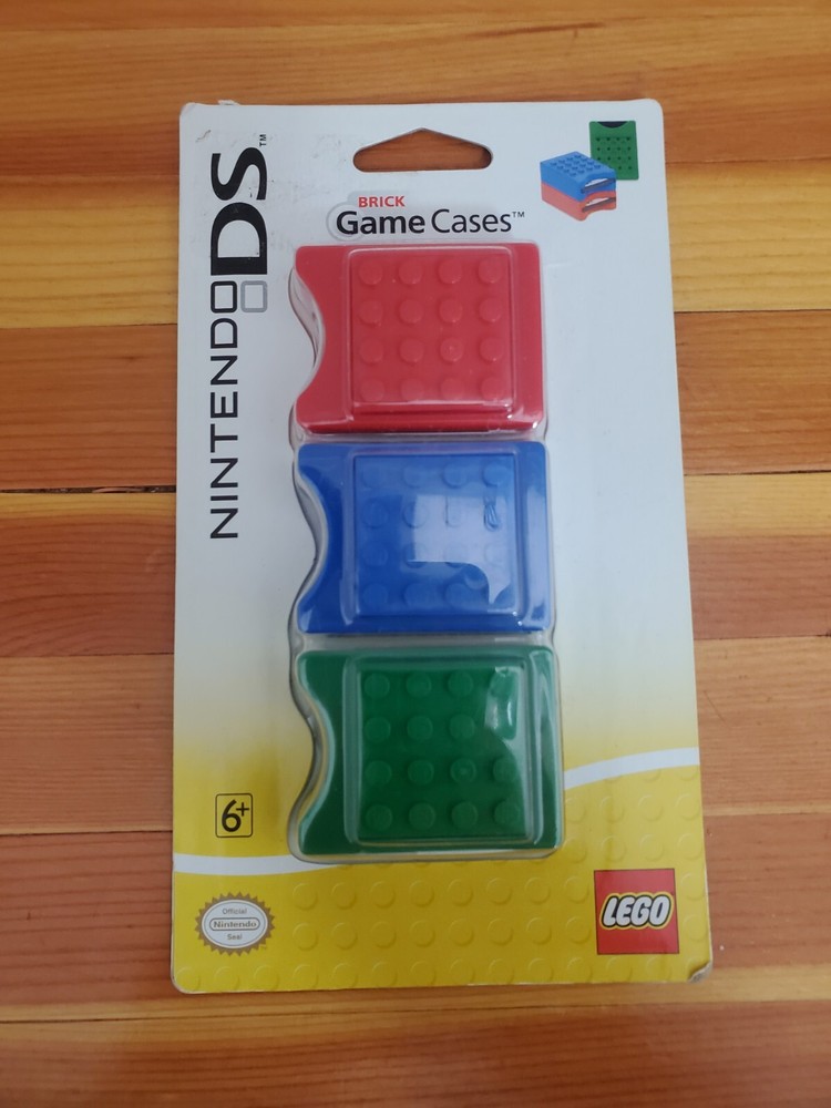 Nintendo DS Lego Brick Game case New package Stack, Build, Store.