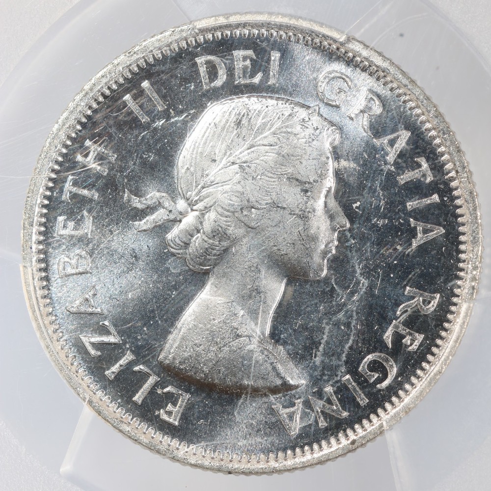 1954 Canada 25 Cents PCGS MS64