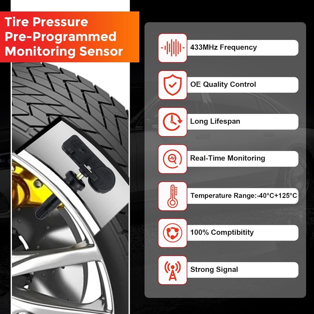 Tire Pressure Sensor Set