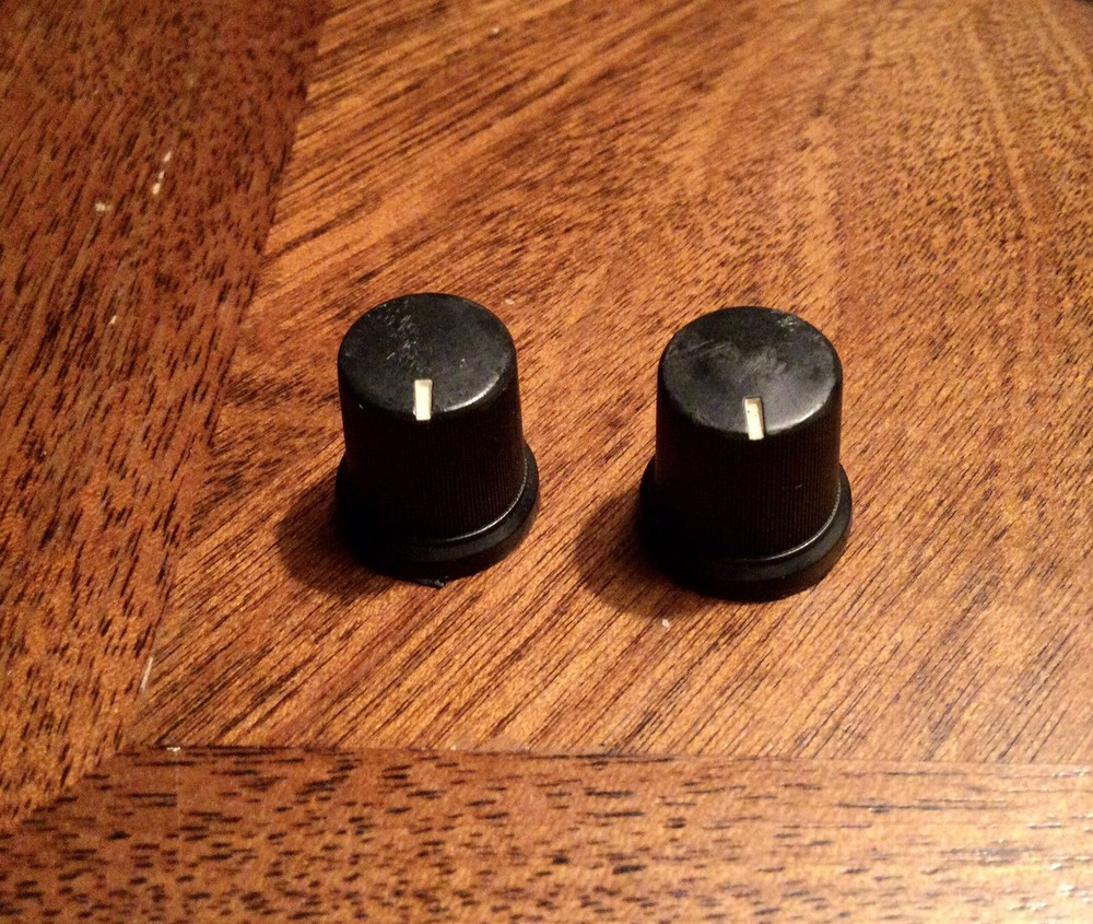 Two Knobs For The Eliminator Lighting Controller ET-PRO8 - 2 Replacement Knobs