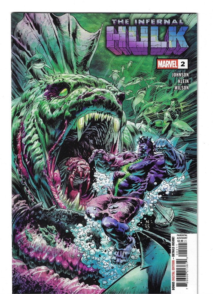Marvel Comics Infernal Hulk NM-/M 2025
