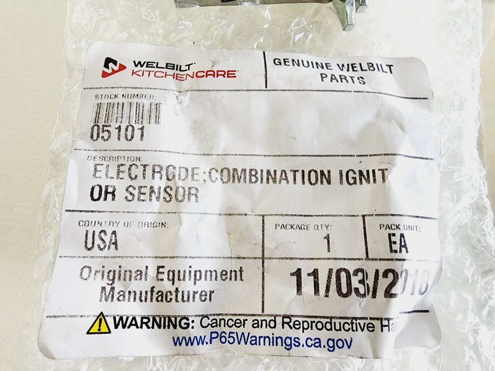 Welbilt KitchenCare 05101 Electrode Combination Ignition