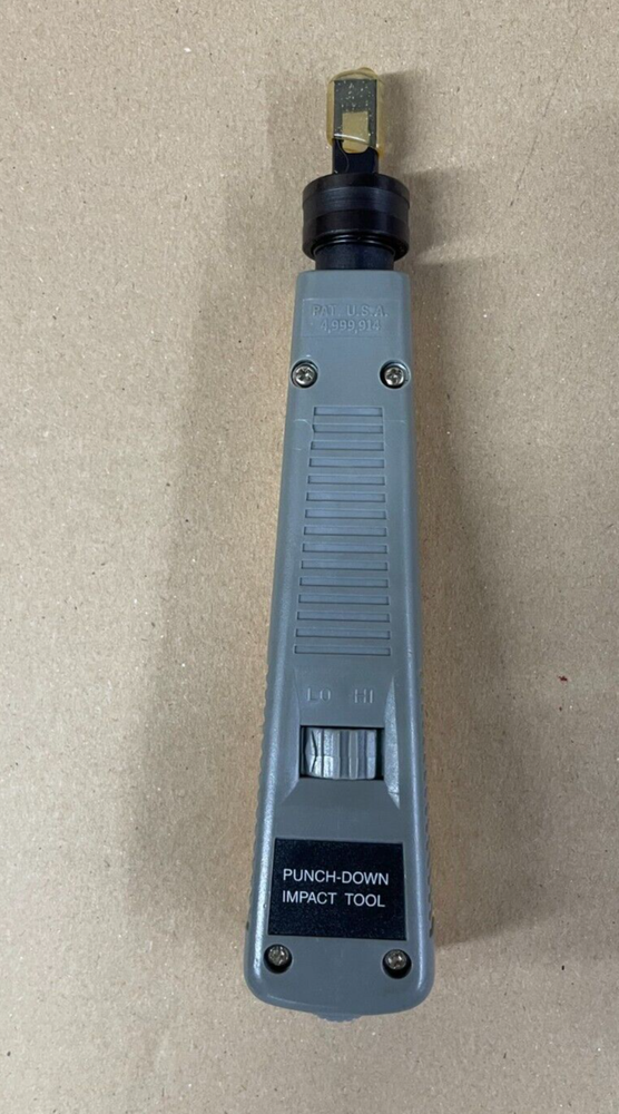 Paladin Tools Punch Down Impact Tool with Cutter