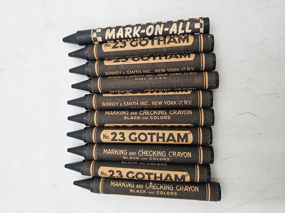 Gotham Marking Crayon No. 23 Black