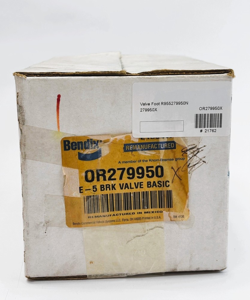OR279950 E-5 Brake Valve Basic Bendix Remanufactured