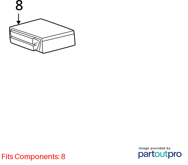 Engine ECM Electronic Control Module Fits 03-05 Aztek 3239260