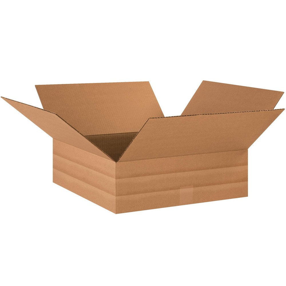 Staples Multi‑Depth Corrugated Boxes, 18” x x 6”, One Size, Kraft