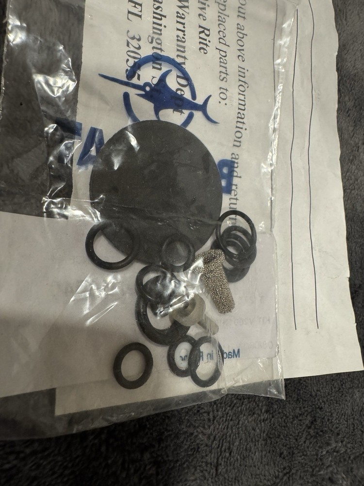 Dive Rite 1st Stage Regulator Service Kit. Item RG3501
