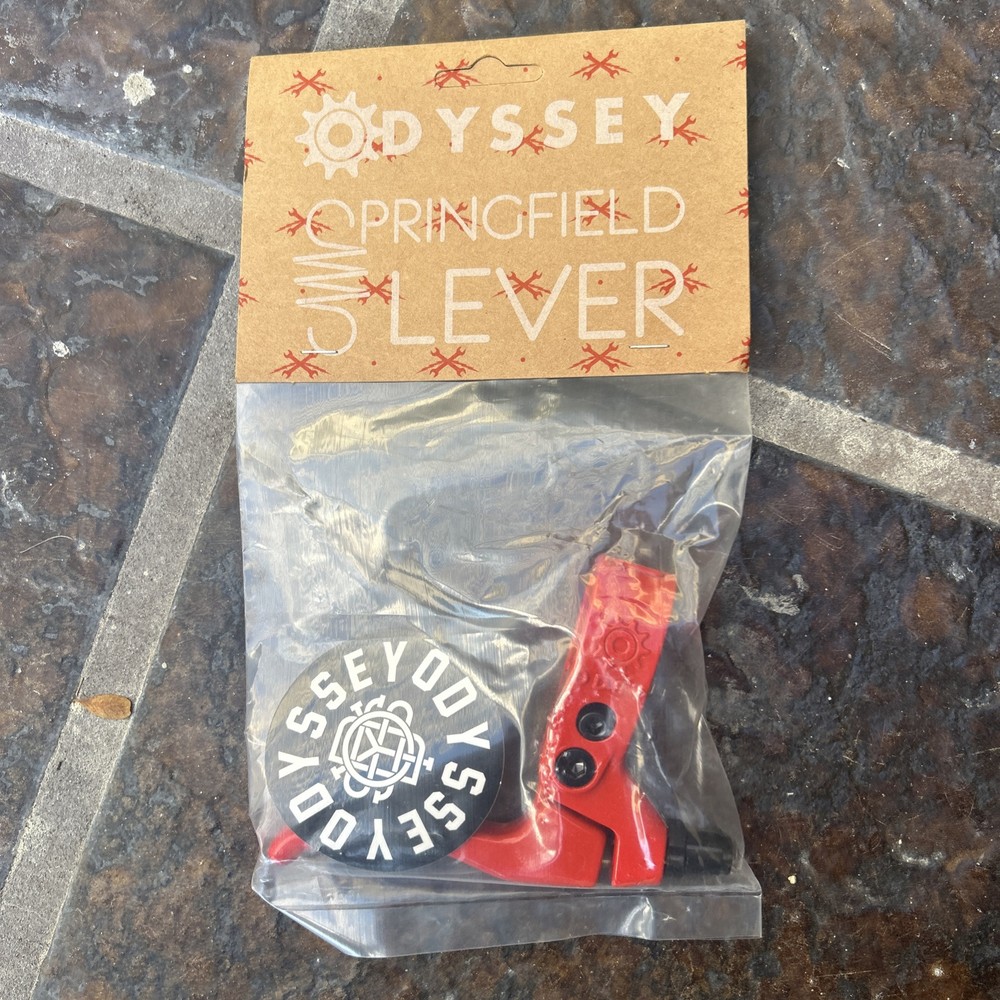Odyssey Springfield Levers Medium Fire Engine Red RH/LH