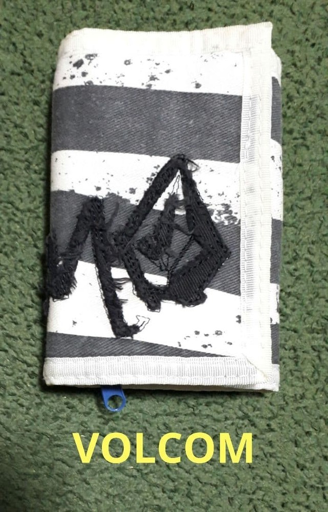Volcom Trifold Wallet Gray/White