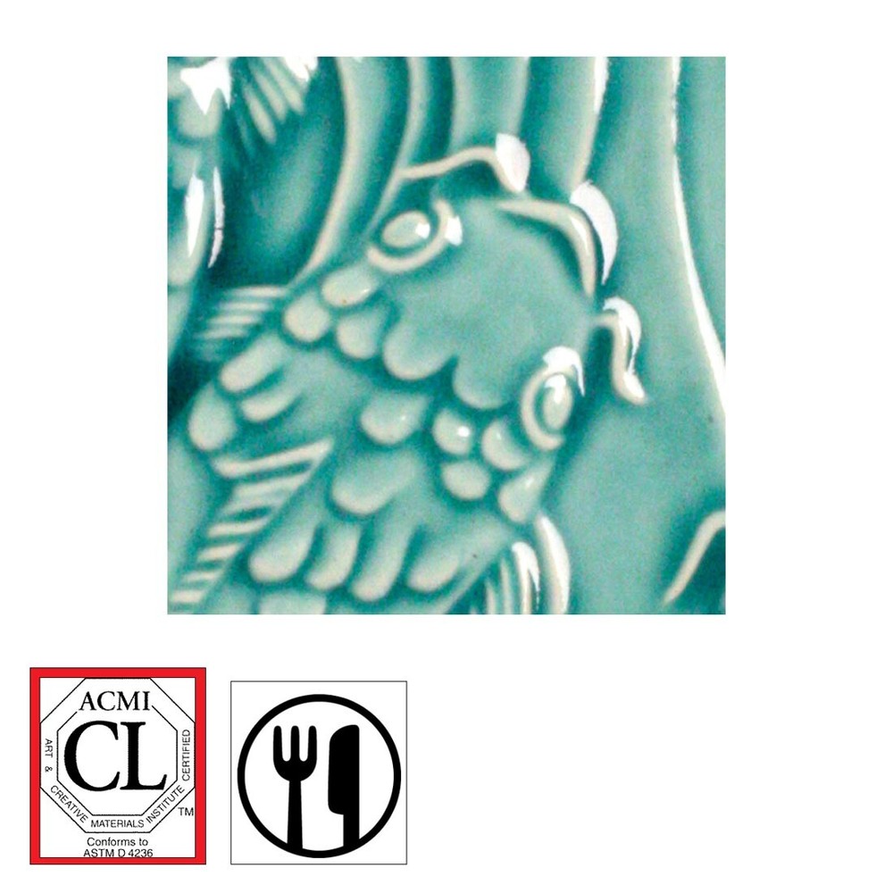 AMACO Gloss Glaze Turquoise