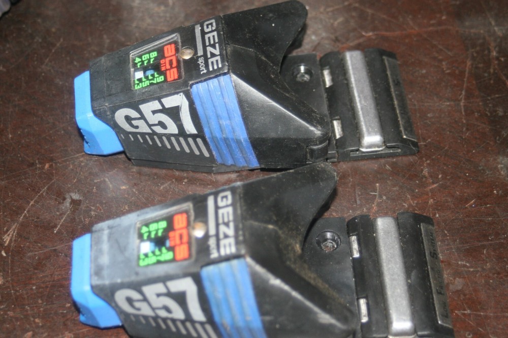 Multiple Geze Ski Bindings Toes Only