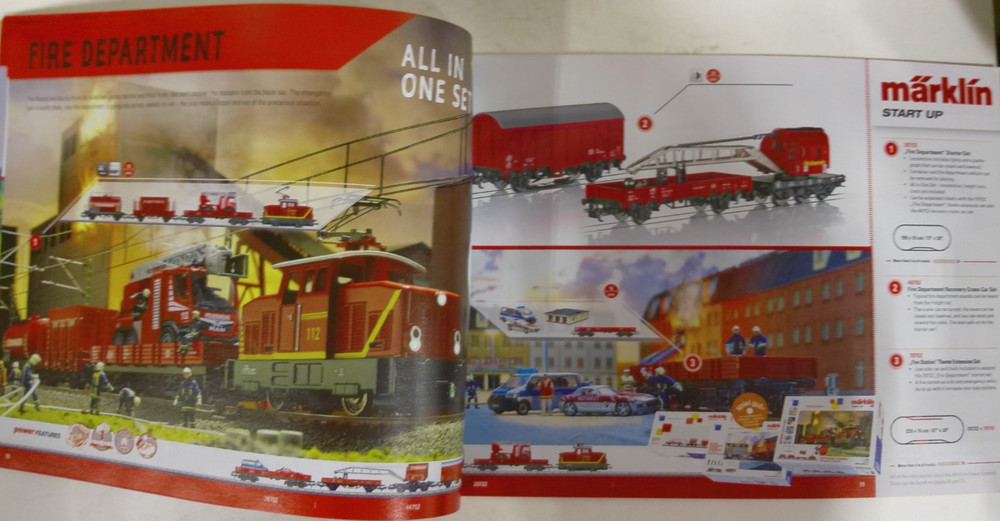 Marklin Start Up 2021 Catalog - Featuring DC Universe Train Sets