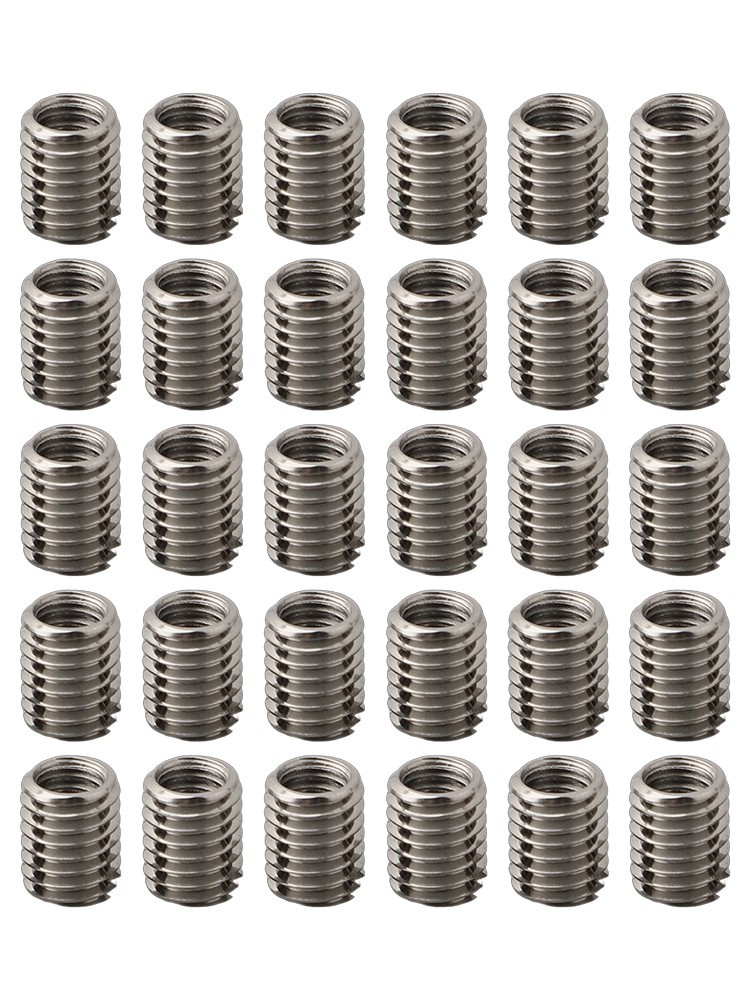 Thread Reducer Inserts Outer M8*1.25 Threaded 10MM 30pcs Adapter Hardware