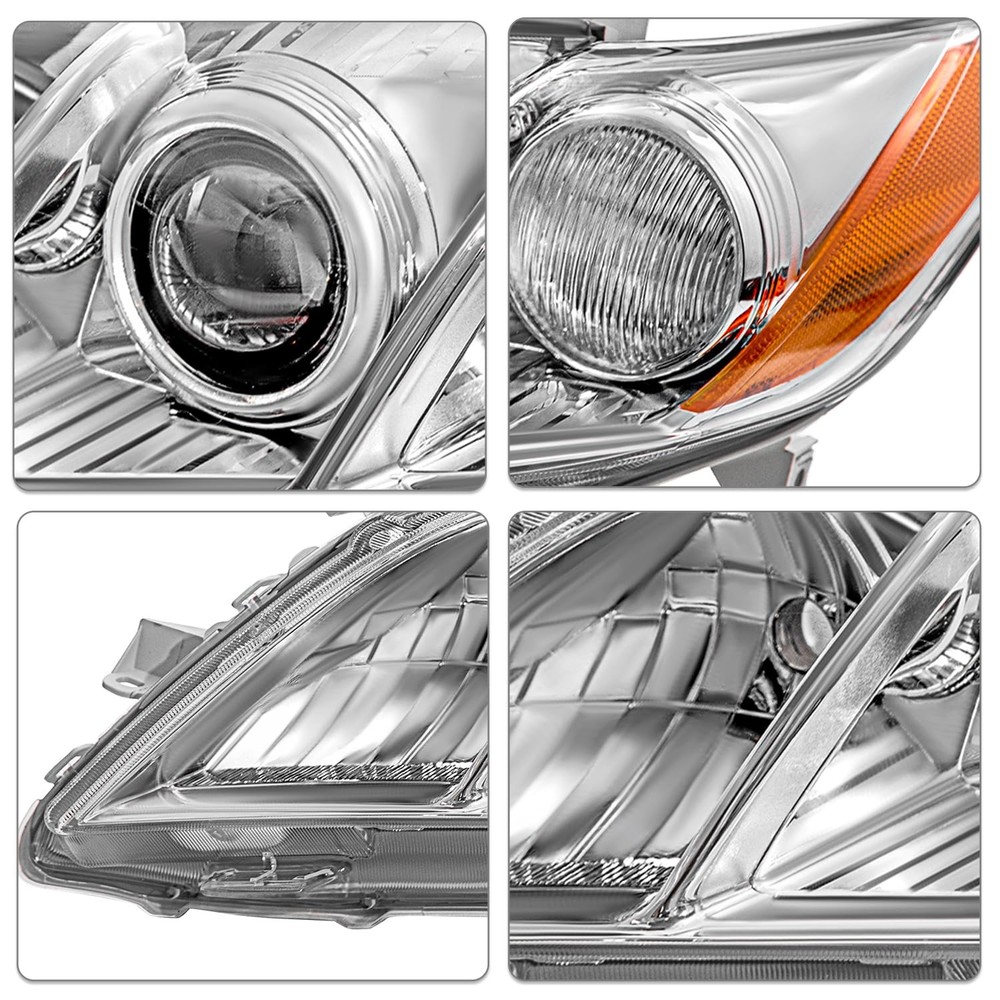 Headlight Assembly for 2007-2009 Camry Base CE LE XLE Left Driver Side