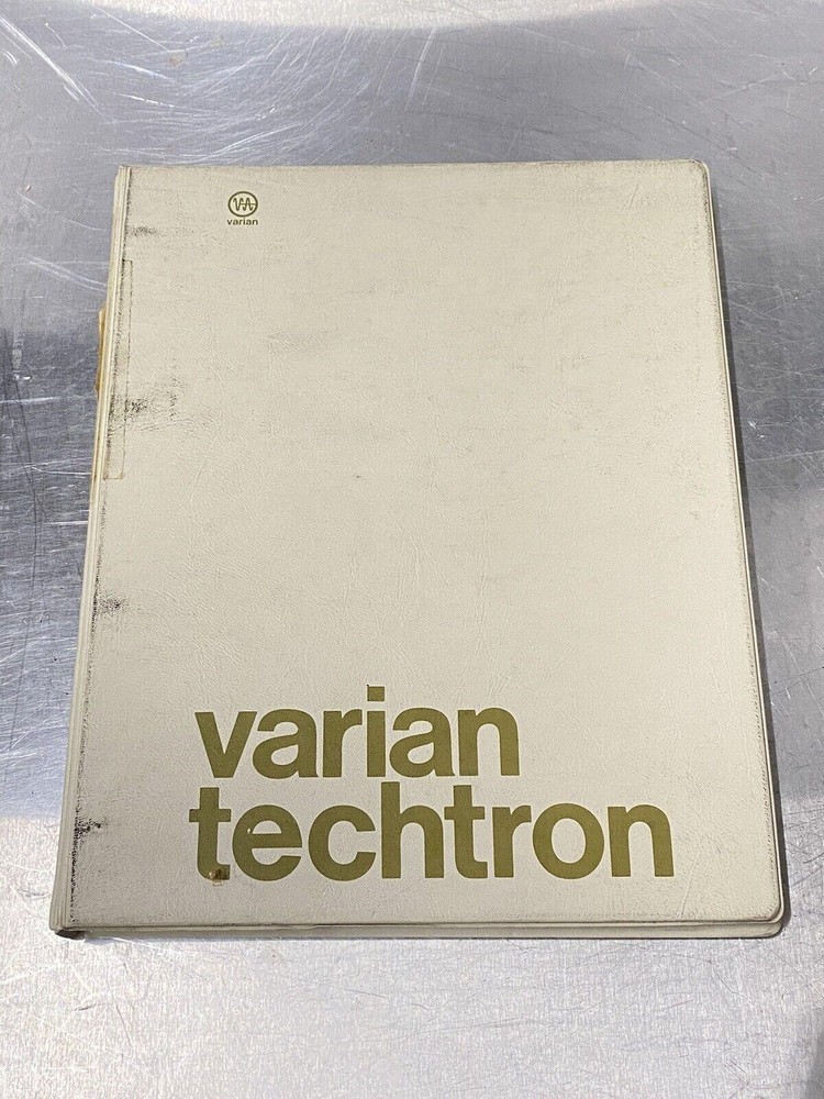 Varian Gas Control Unit Model 80 Automatic - Users Guide / Manual