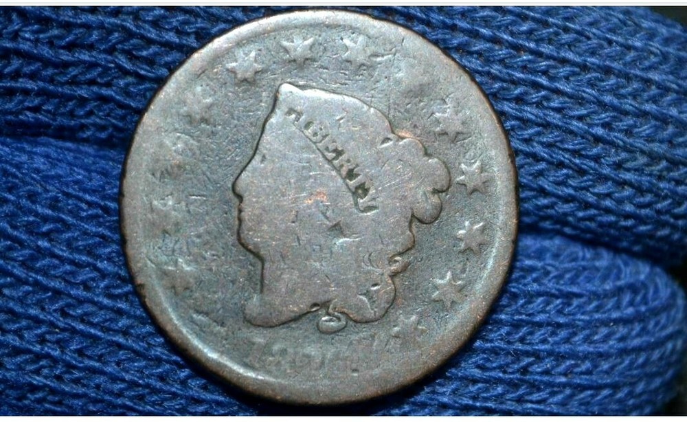 1826 Large Cent ** NICE BROWN * Bargain with FREE SHIPPING